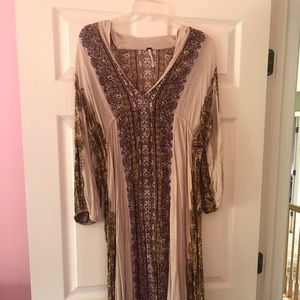Free People high/low maxi dress